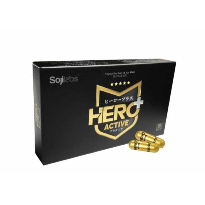 ✱ Hero + Active - para la fuerza masculina