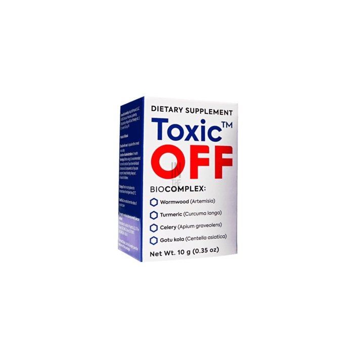 ✱ Toxic OFF - capsules for parasites