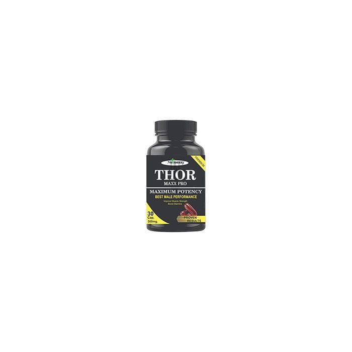 ✱ Thor Maxx Pro - पुरुषाचे जननेंद्रिय वाढवण्यासाठी कॅप्सूल