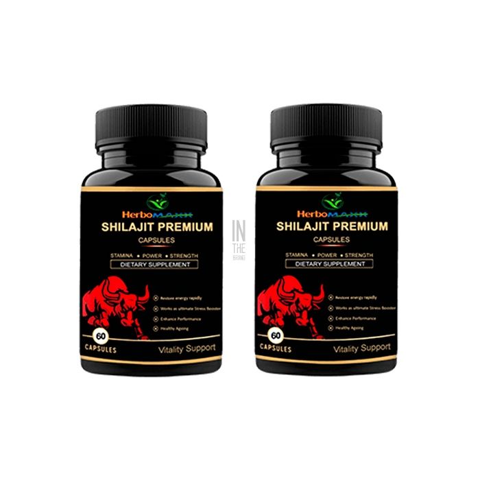 ✱ Shilajit Premium Capsules - capsules for potency