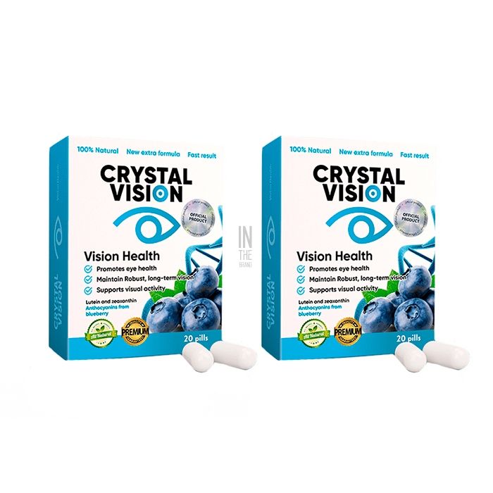 ✱ Crystal Vision - remedio para la salud de los ojos