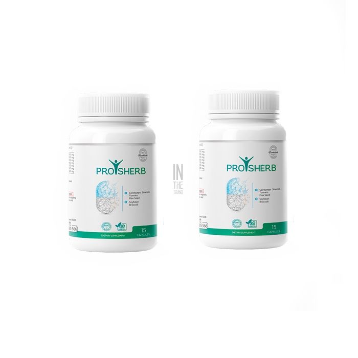 ✱ Prosherb caps - capsules for prostatitis