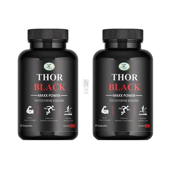 ✱ Thor Black - লিঙ্গ বৃদ্ধি পণ্য