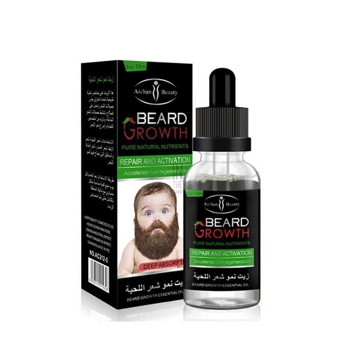 ✱ Beard Growth Oil - hair growth agent